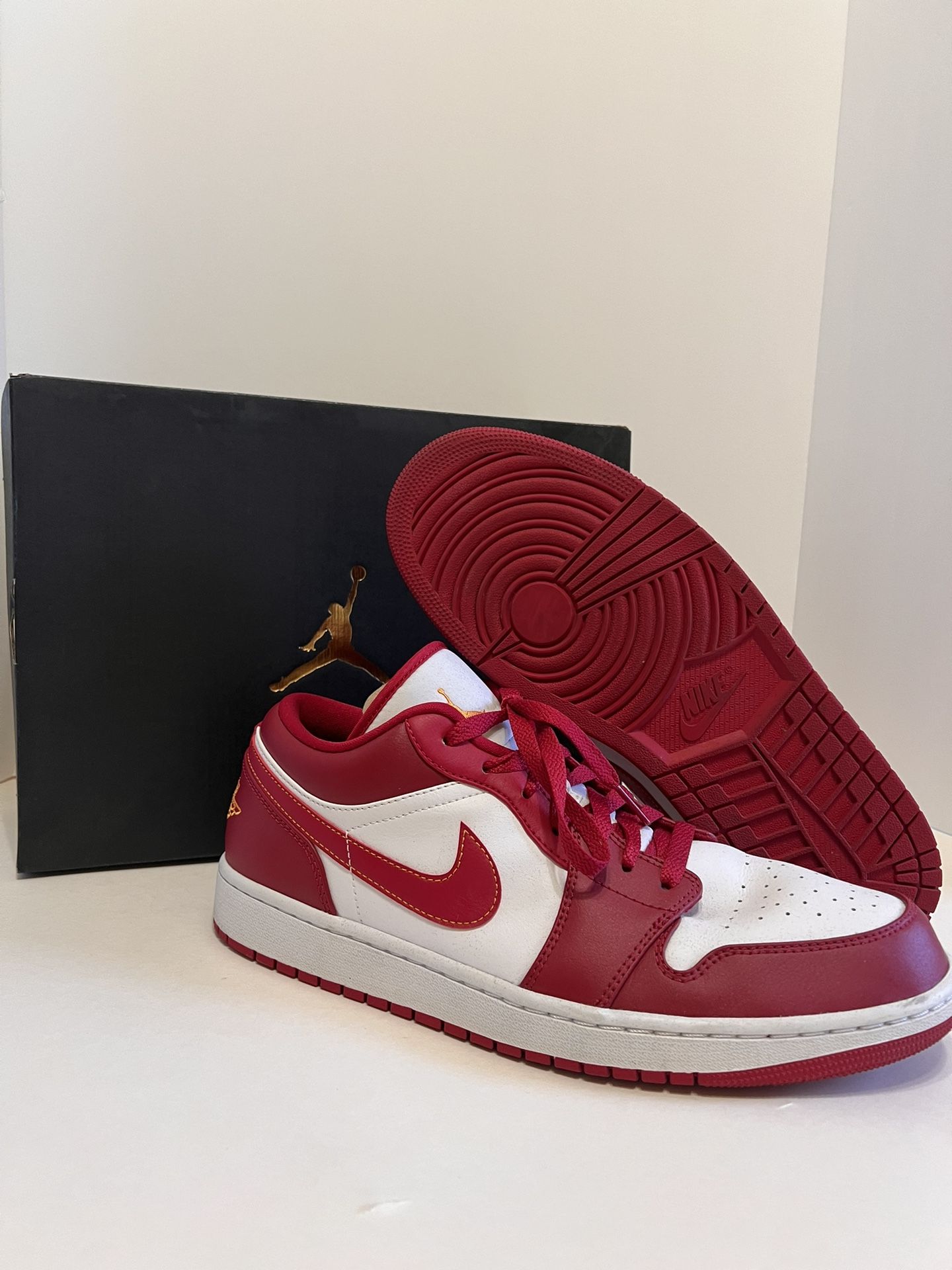 Jordan 1 Low Cardinal Red Size Men’s 12