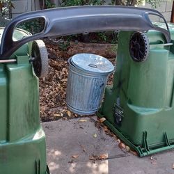 Rear a bumper, lower diffuser.