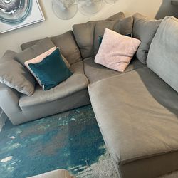 Large Grey Sectional Sofa
