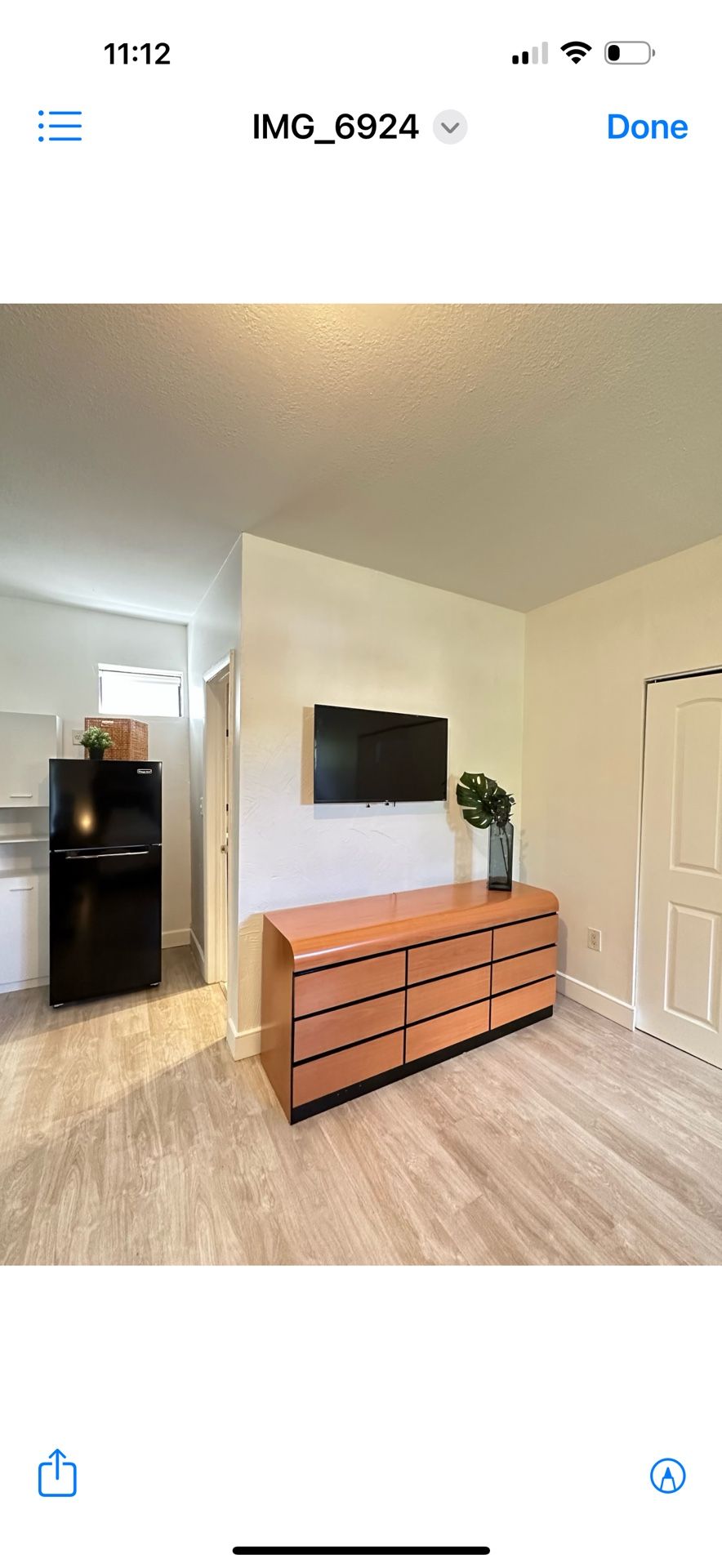 Solid Wood Dresser & 2 Night Tables 