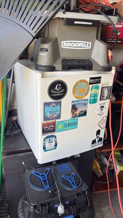 Small fridge with little freezer working condition