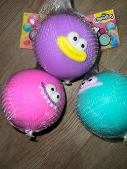Funny face balls