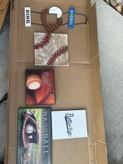 7 piece Baseball Decor