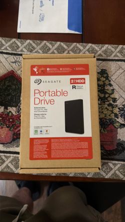Seagate portable drive 2Tb
