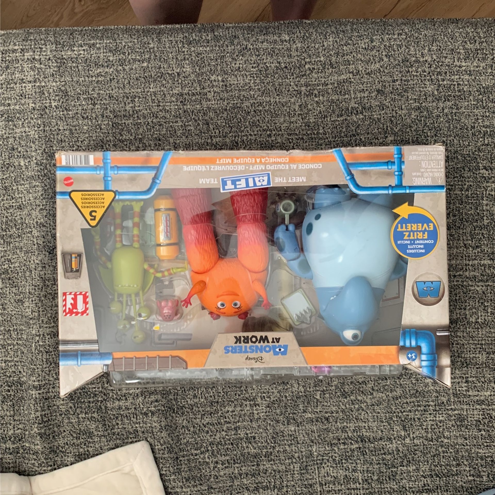 Monsters inc At Work Toys