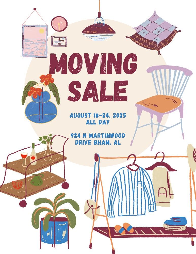 Moving Sale