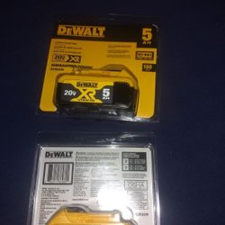 DeWalt XR 5 Amp Batteries $60 Each