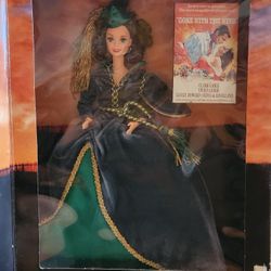 Vintage 1994 Mattel Timeless Creations Gone With The Wind Scarlett O'Hara Barbie Doll - New / Damaged Box