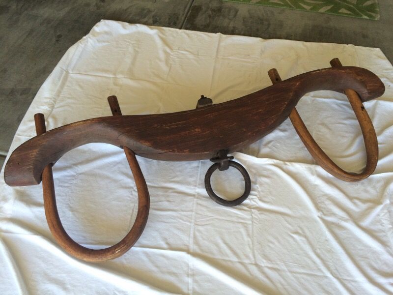 Vintage Antique Double Oxen Yoke