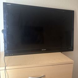 Sharp AQUOS flat screen