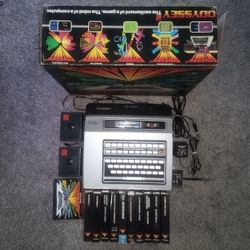 Magnavox Odyssey 2 Console in Box + 10 Games Tested and Working See Pics 
