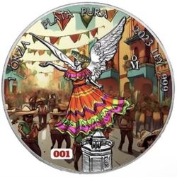 2023 Mexico Libertad Cinco de Mayo Limited Edition 1 oz Silver Coin