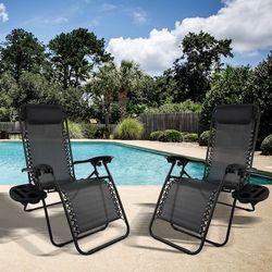 Set of 2 patio Chairs