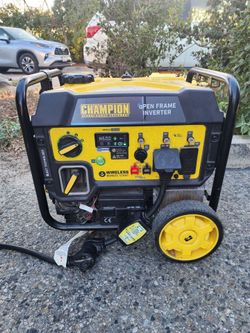 Champion 4500-Watt Open Frame Inverter Generator Remote Start