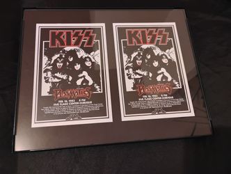 Music Bands Frames 8 inch x 10 inch GLASS 