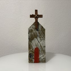 Handmade Wood Church 