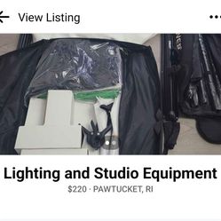 Lighting and Studio Equipment 