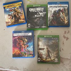 Games And Blue Ray Movies