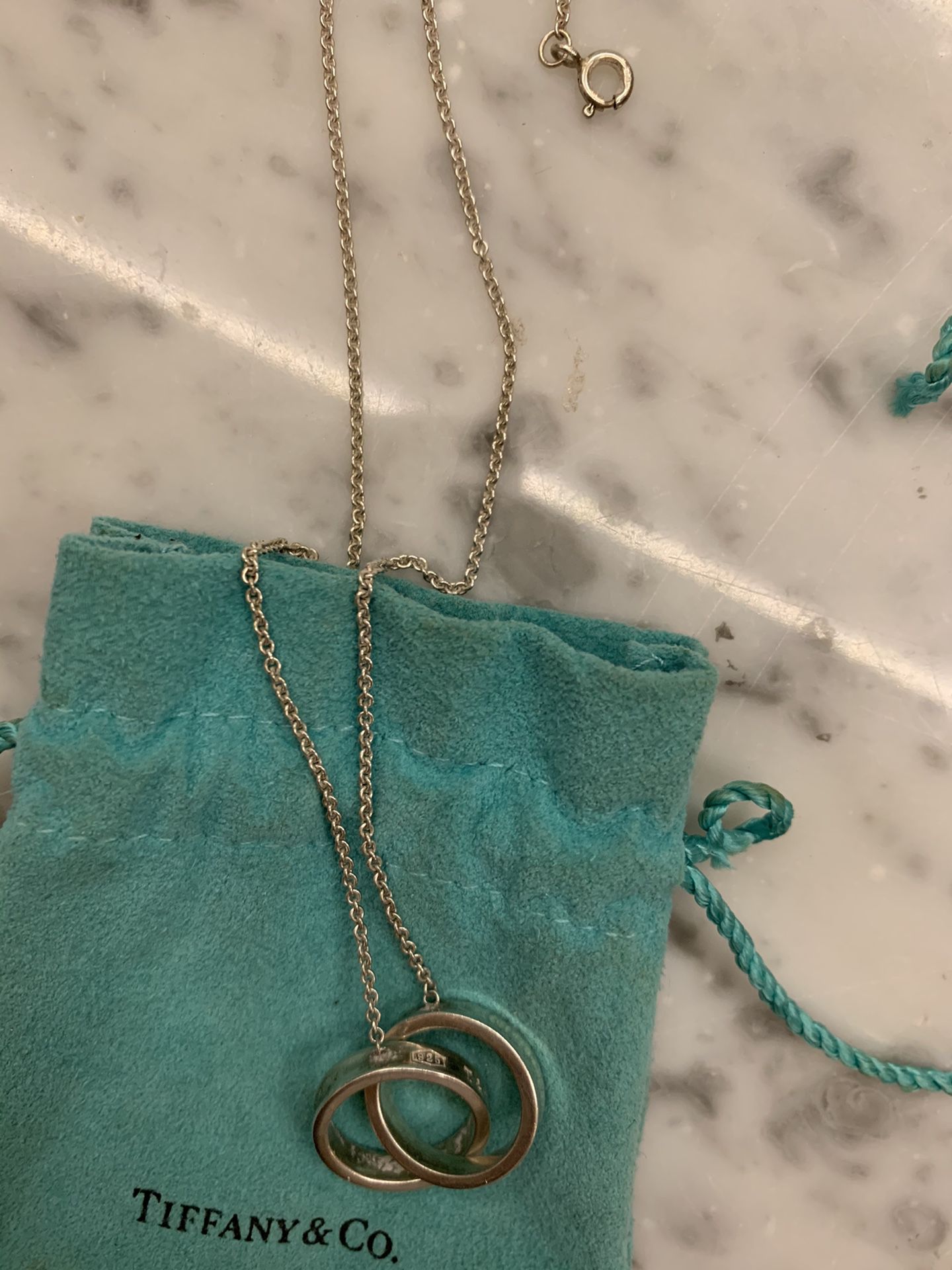Tiffany & Co ring necklace