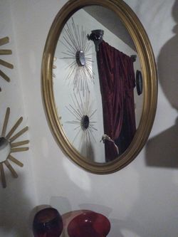 Oval mirror