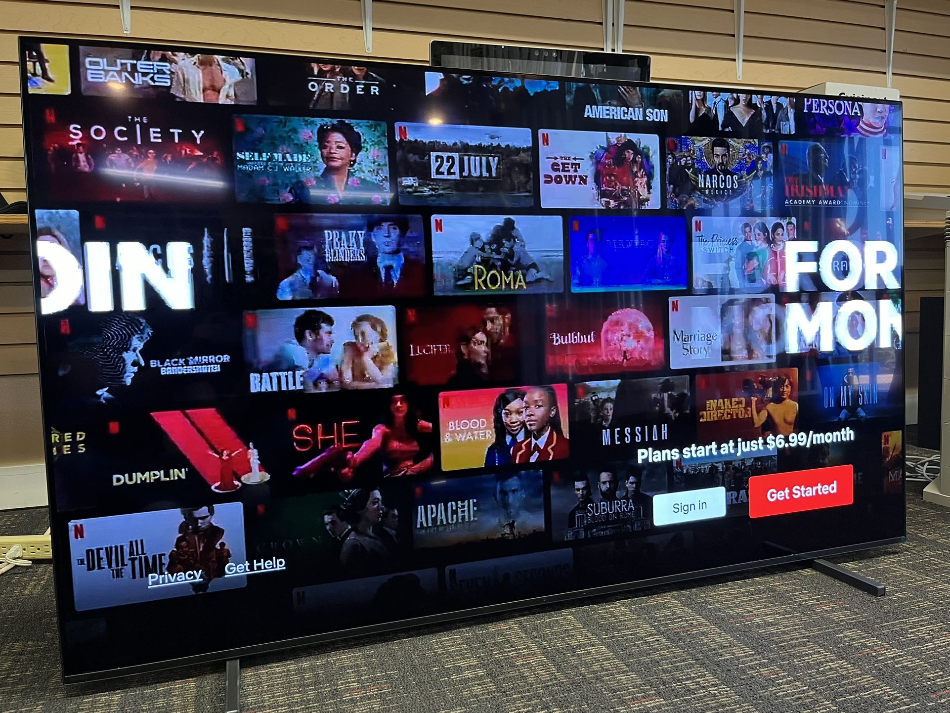 Sony Bravia 65” Smart 4K Smart OLED TV 