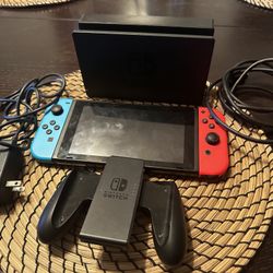 Nintendo Switch Red/blue Like New