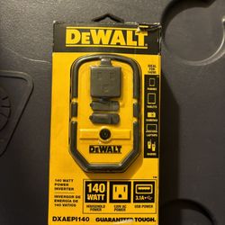 Dewalt 140w Power inverter 