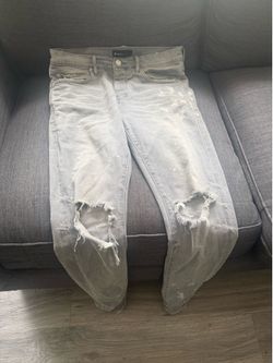 Purple jeans