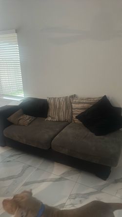 Black and grey couch