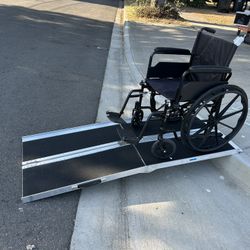 Brand New 6ft Aluminum Ramp Folding For $140