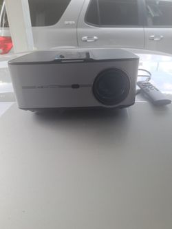 Smart Wifi  Projector With Remote Like New Paid 300 For Will Sale For 80.