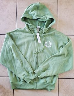 New Victoria Secret Pink Green Sweater. Size Medium