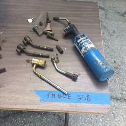 Torch With Various Heating Accessories 
