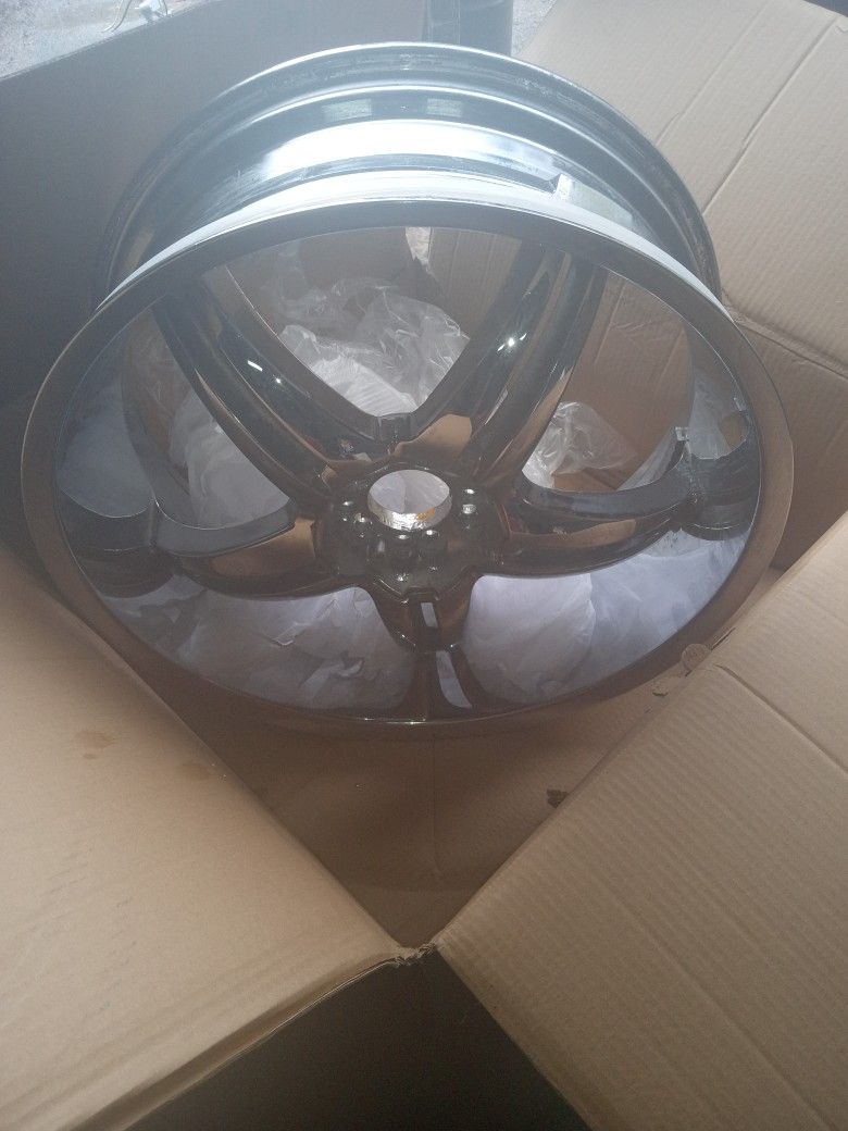 Used Rims No Tires Size 22