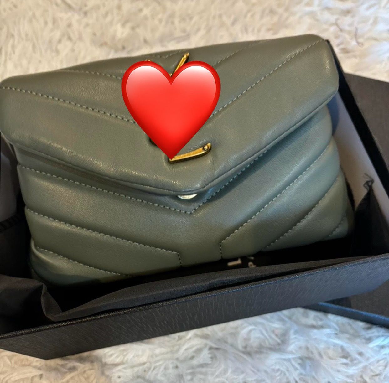 Women's Green Crossbody Bag Purse