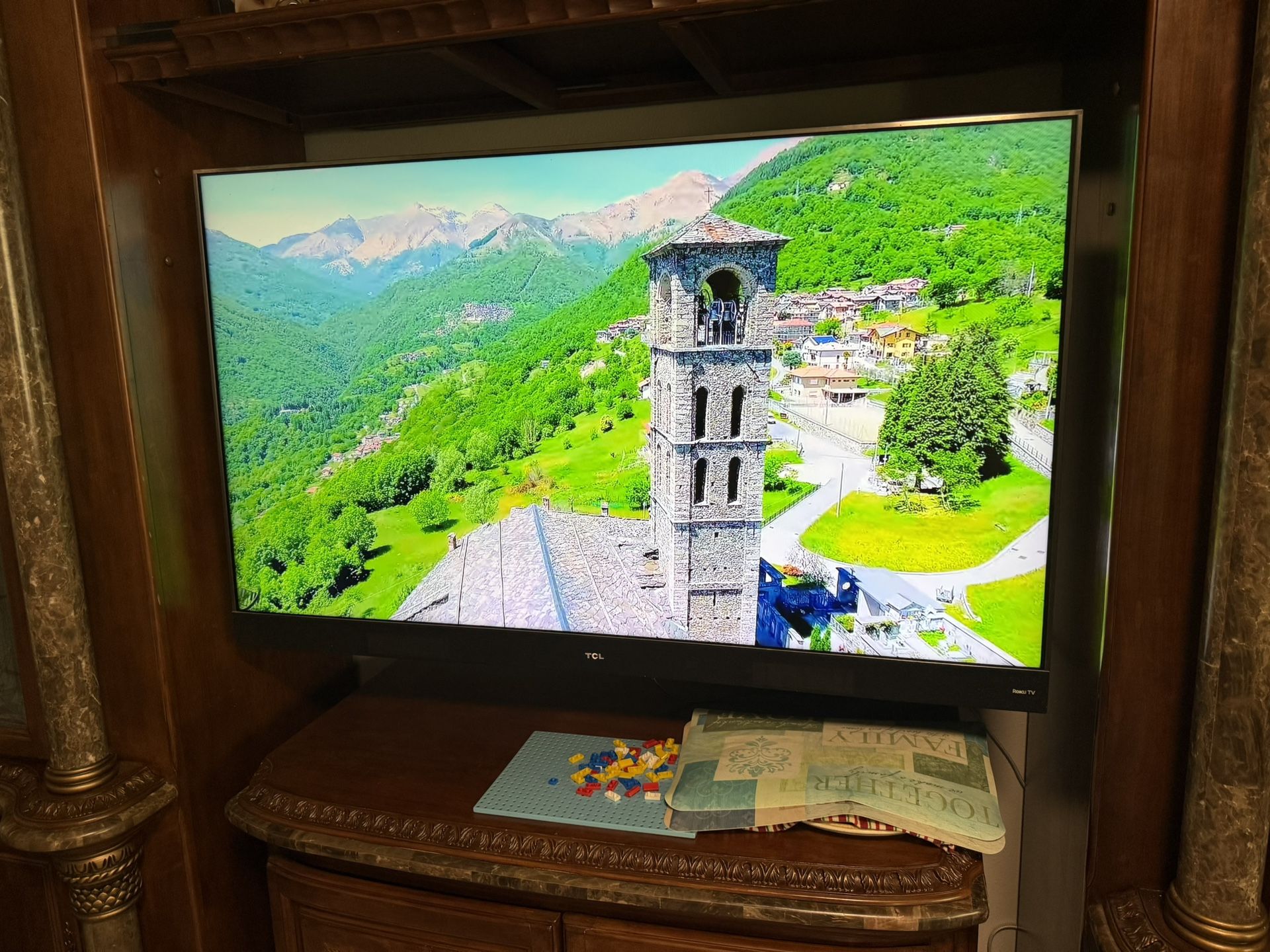 55 Inch TCL Roku Smart 4K TV