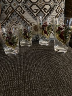 Rooster Tumbler Set