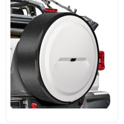 2018-2024 Jeep Fiberglass Spare Tire Cover W/camera Access 