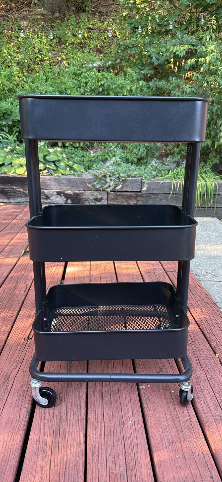 IKEA Metal Rolling Cart
