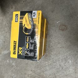 2    20v   3.5 Dewalt Batteries 