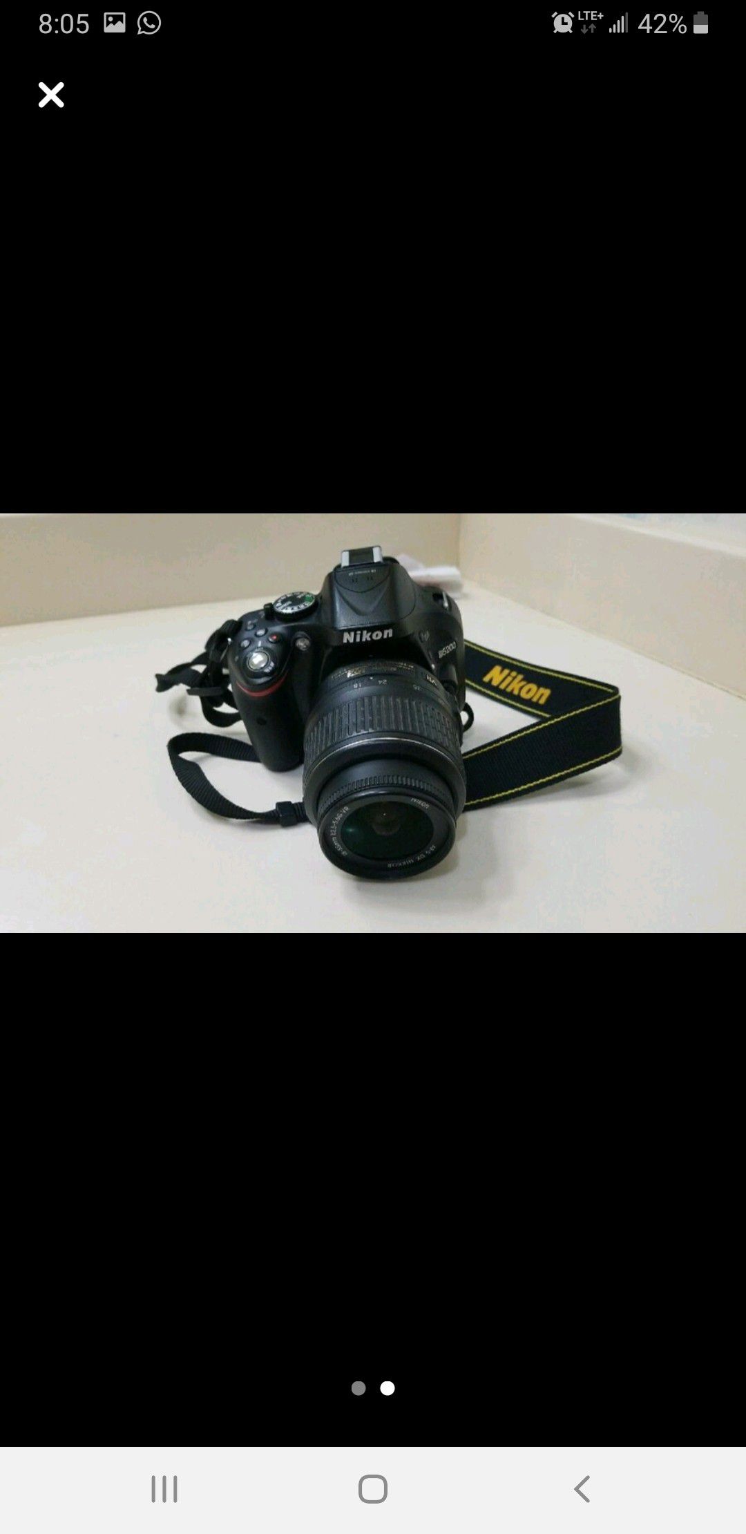 Nikon D5200 24.1 MP Digital SLR Camera-Black (Kit w/ VR 18-55mm)