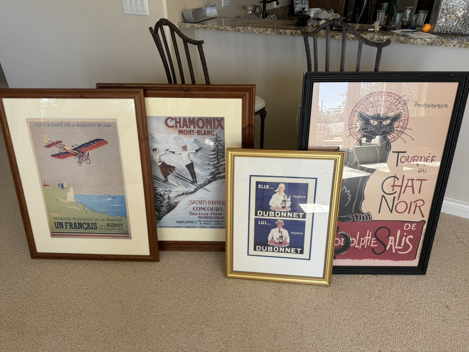 Assorted Framed Posters