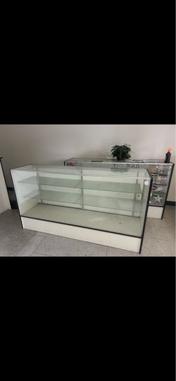 Glass Display Case Retail Counter