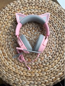 Razer Kraken V3 Kitty Wired headset Pink