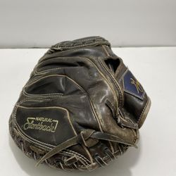Vintage Barraza “Gazelle Baseball Mitt Vintage Rare Natural Slantback