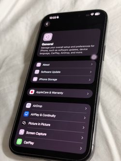 iPhone 16 Pro Max 256GB Black – Unlocked – Mint Condition