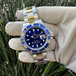 2007 Rolex Submariner Bluesy 16613 