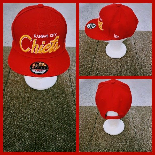 KANSAS CITY CHIEFS NFL FOOTBALL 🏈 SNAPBACK HAT. 