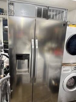 42” LG studio built in counter depth side by side stainless steel