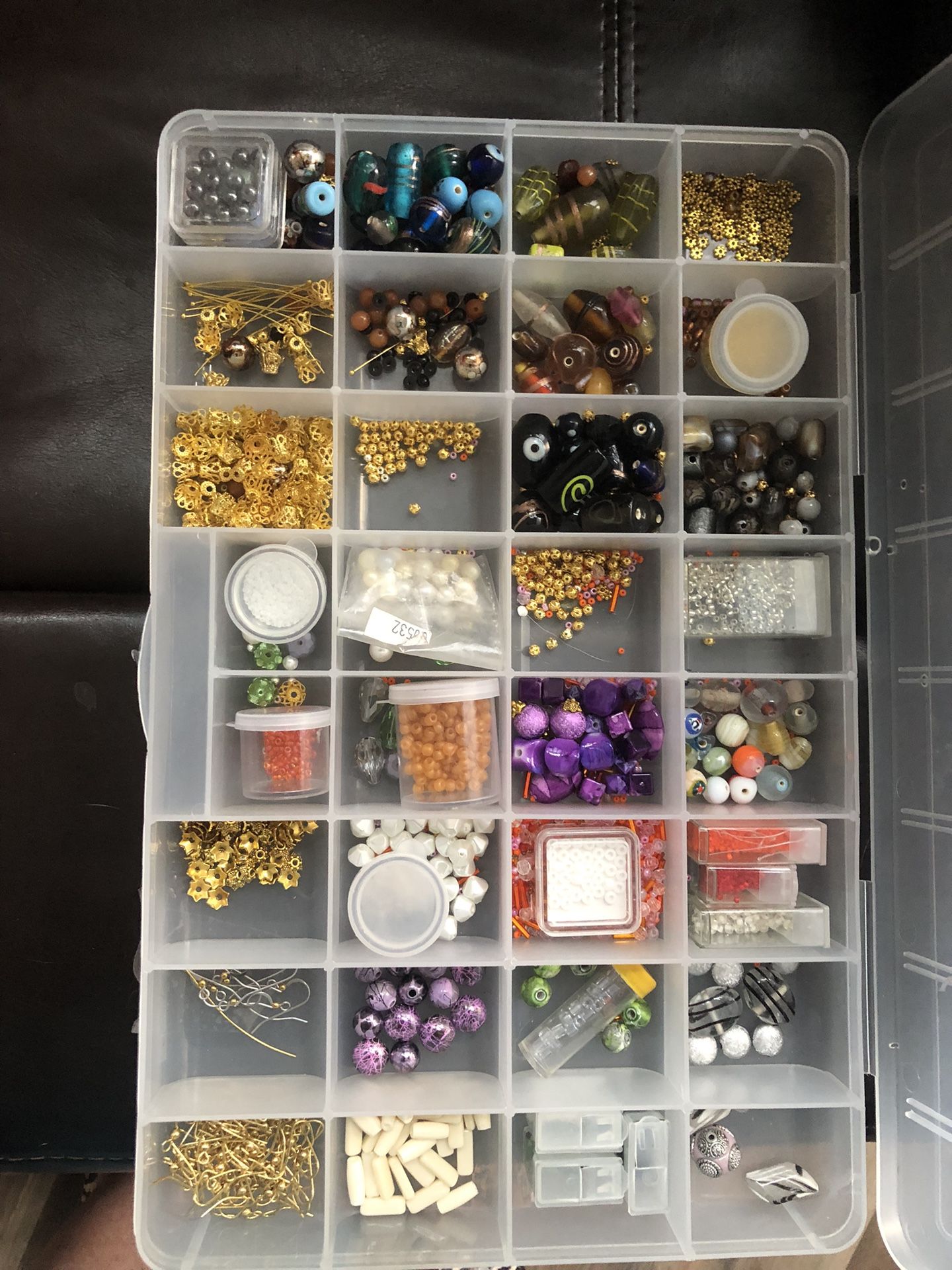 Beads And Open Jump Rings